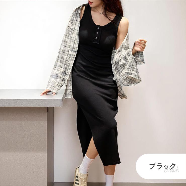 ワンピース ロングワンピース タイトワンピース[品番：JCSW0000499