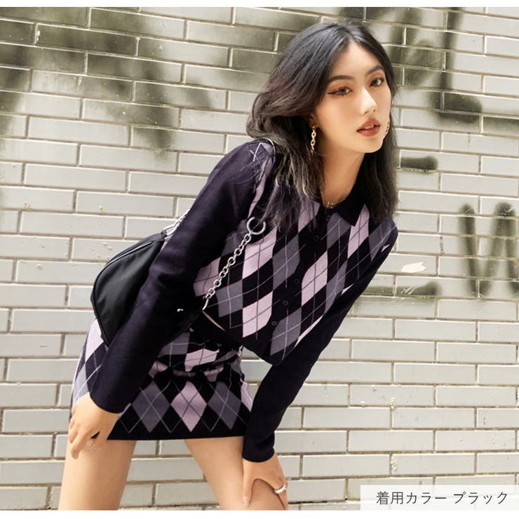セットアップニット アーガイル チェック[品番：JCSW0000880]｜JOCOSA