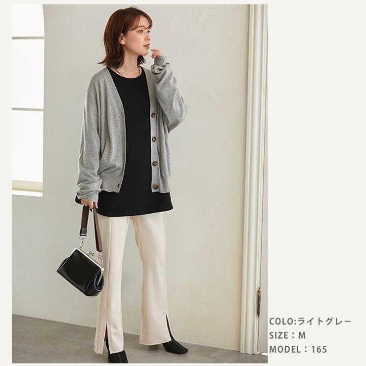 ニットセットアップ レディース カーディガン[品番：KRIW0001166
