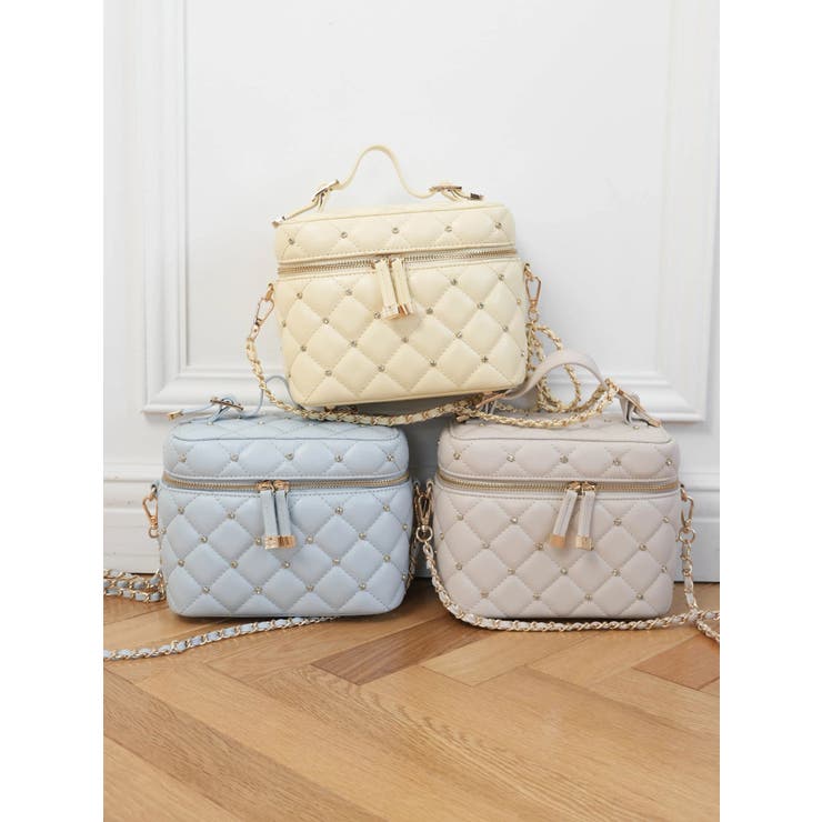 ジュエルバニティバッグ[品番：LINW0002230]｜LIPSERVICE（リップ