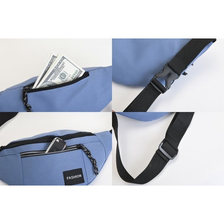 ボディバッグ ウエストポーチ ウエストバッグ[品番：FQ000151307