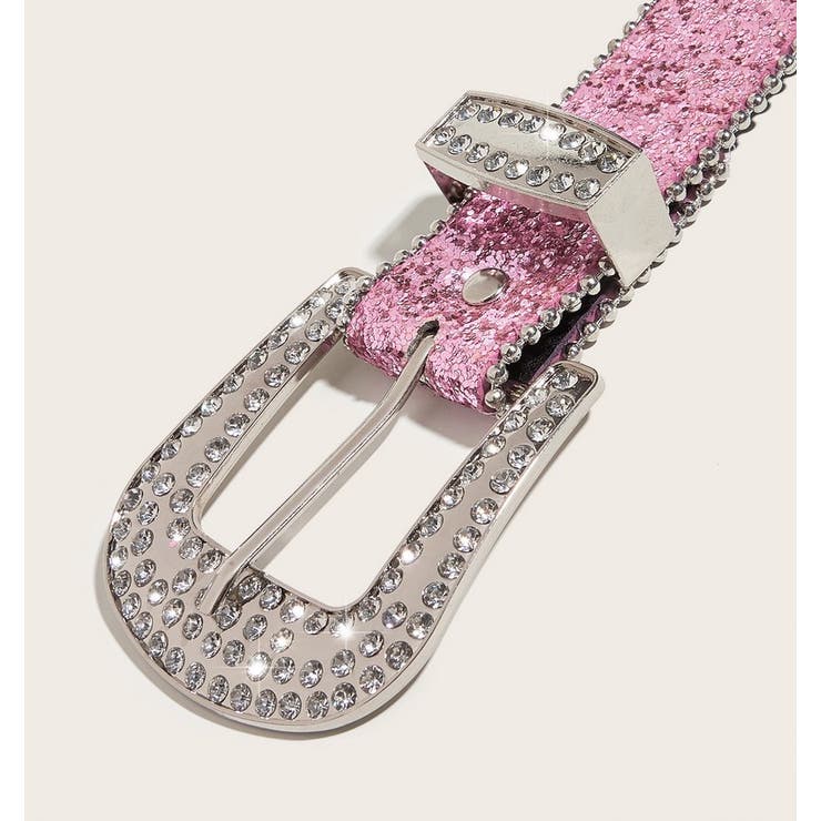 ベルト ラインストーン キラキラ[品番：FQ000215850]｜PlusNao