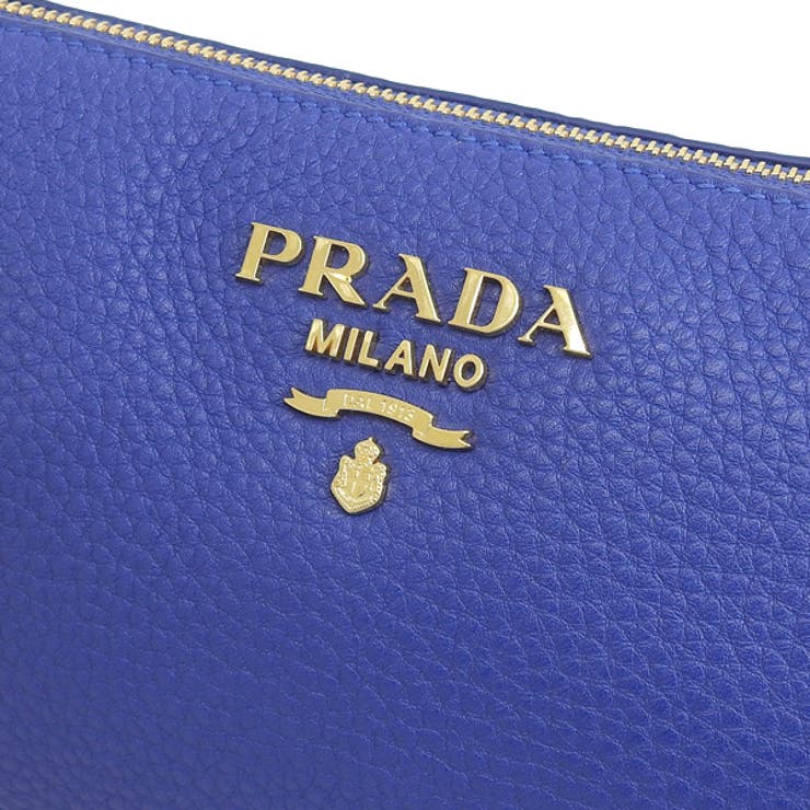 PRADA プラダ VITELLO DAINO レザー ポーチ[品番：SESB0021503