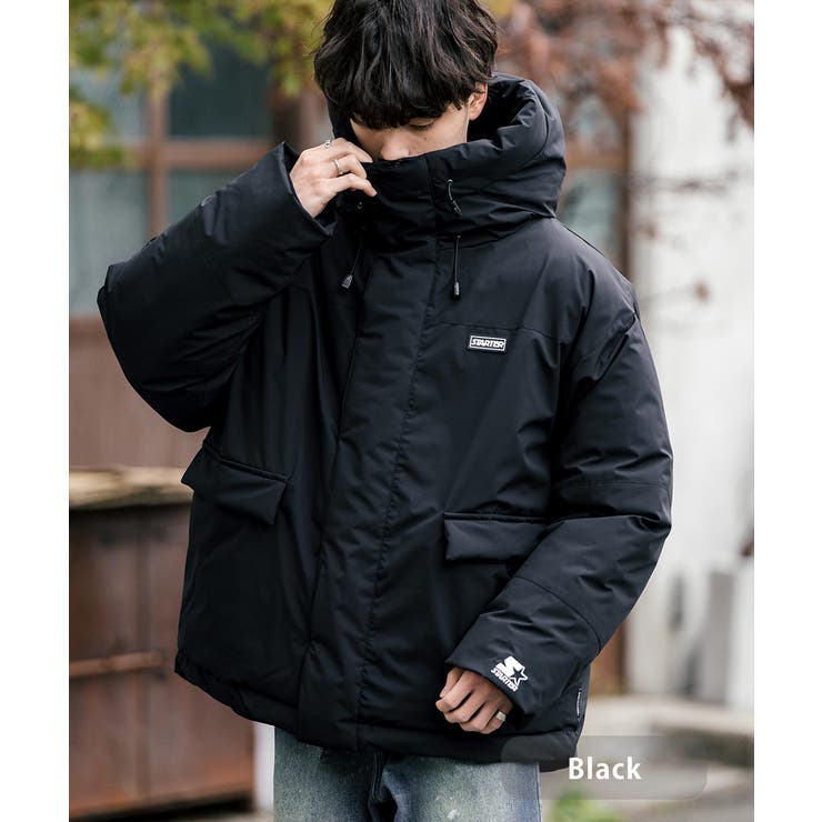 STARTERBLACKLABEL ファイバーダウン 中綿フードジャケット[品番