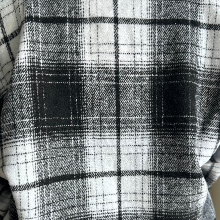 レディース オーバーサイズ チェック シャツ 秋服[品番：RDCM0003159