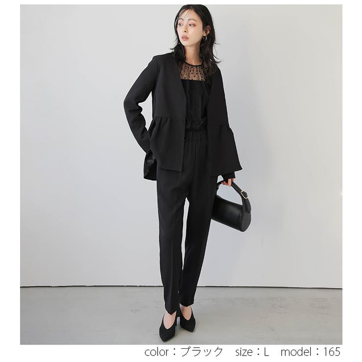 日本製 セットアップ 美シルエットセットアップ[品番：SGBW0001020