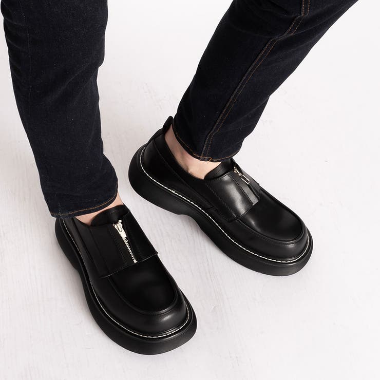 センタージップ ボリュームソール スリッポンシューズ[品番