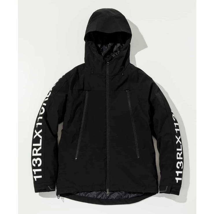 1PIU1UGUALE3 RELAX スリーブロゴマウンテンパーカー[品番