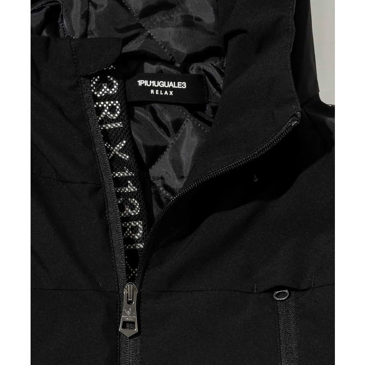 1PIU1UGUALE3 RELAX スリーブロゴマウンテンパーカー[品番