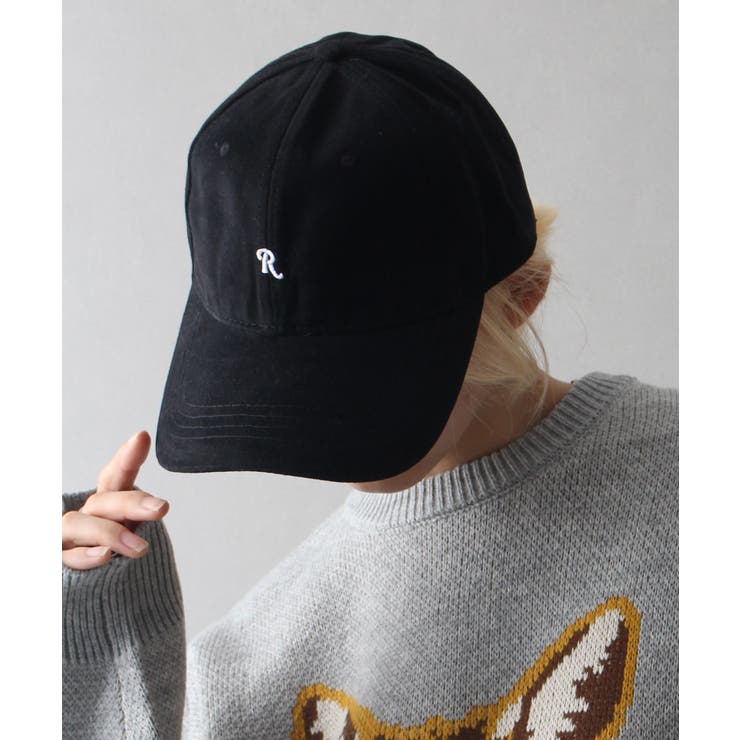 R】イニシャル刺繍キャップ[品番：SPRW0010307]｜SpRay（スプレイ）の
