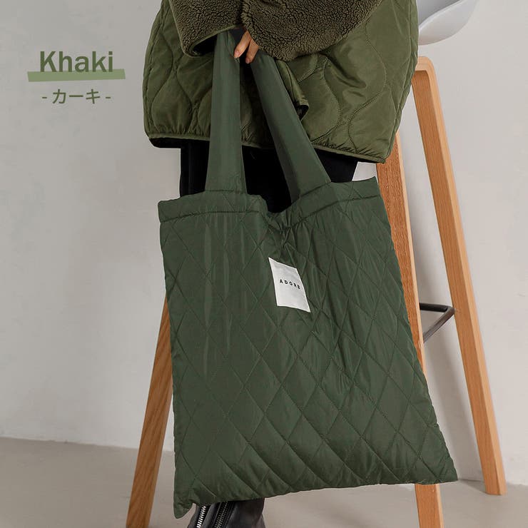 キルティング バッグ トートバッグ[品番：TY000008632]｜teddyshop