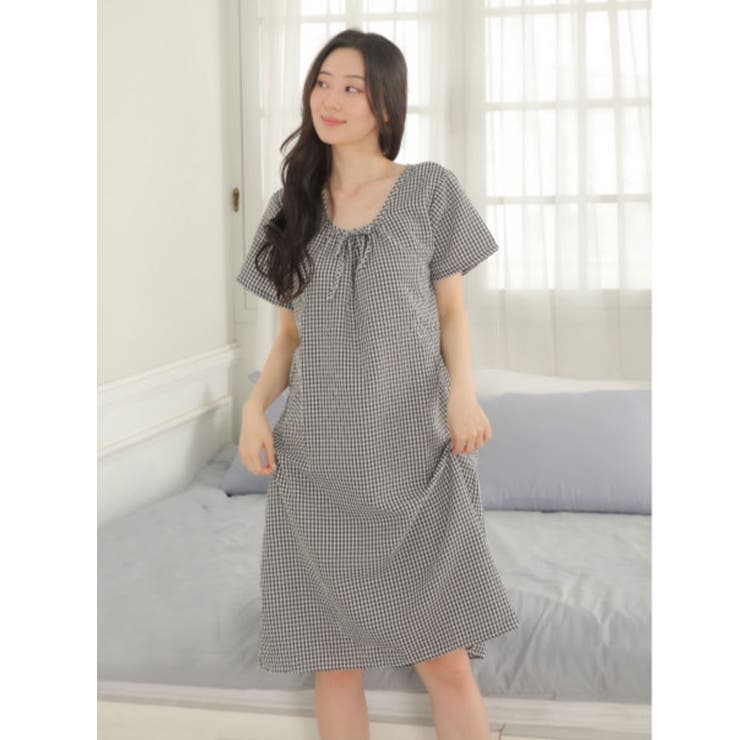 ルームウェア パジャマ ワンピース[品番：QN000006305]｜terracotta