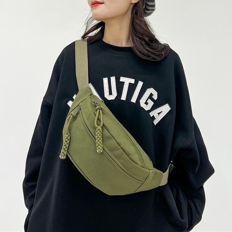 キャンバスボディバッグ[品番：NHGW0004984]｜non-hedge （ノンヘッジ