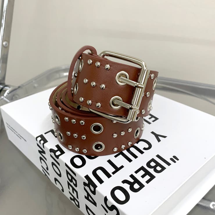 Wハトメスタッズベルト[品番：NHGW0004800]｜non-hedge （ノンヘッジ