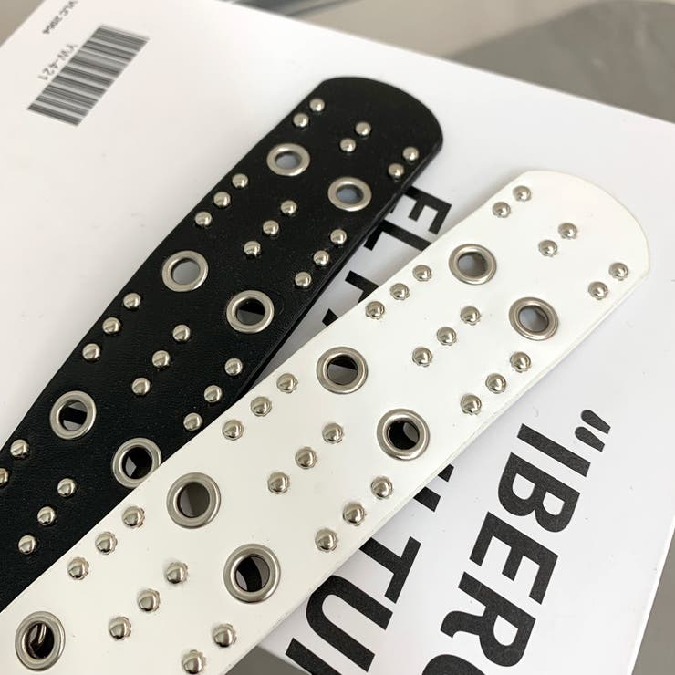 Wハトメスタッズベルト[品番：NHGW0004800]｜non-hedge （ノンヘッジ