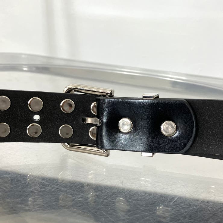 Wスタッズベルト[品番：NHGW0005606]｜non-hedge （ノンヘッジ）の