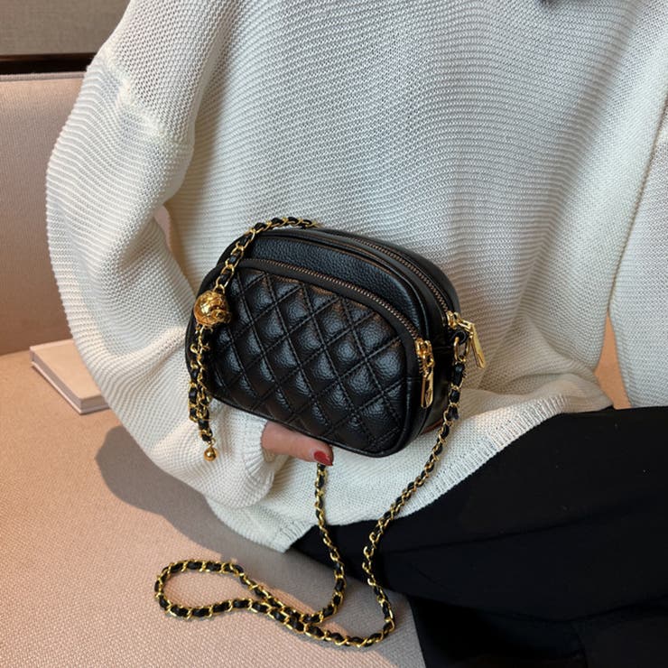 キルティングチェーンミニショルダーバッグ[品番：NHGW0003669]｜non