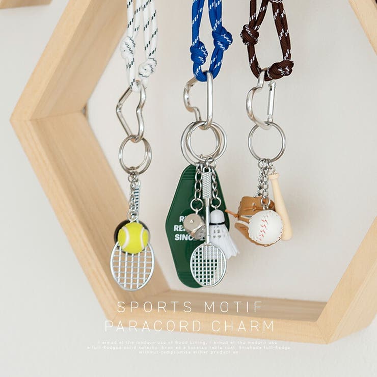 スポーツモチーフパラコードバッグチャーム[品番：VI000007570]｜Vita