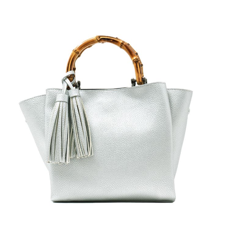 バンブーハンドル2wayミニバッグ[品番：VI000006950]｜Vita Felice