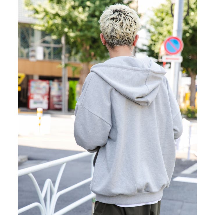 ヘビーウエイトワンポイントZIPパーカー レディース 秋[品番