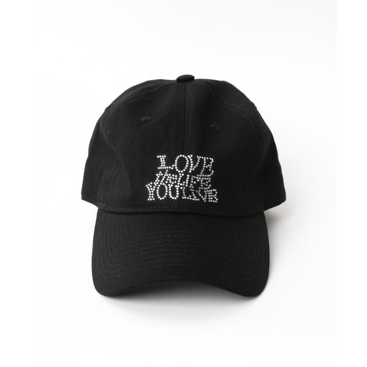 ラインストーンロゴキャップ[品番：WG010090887]｜WEGO【WOMEN