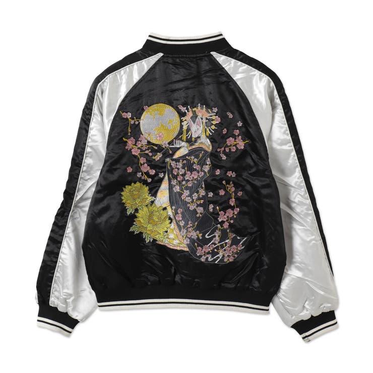 花魁狐面スカジャン[品番：WG010092860]｜WEGO【MEN】（ウィゴー）の