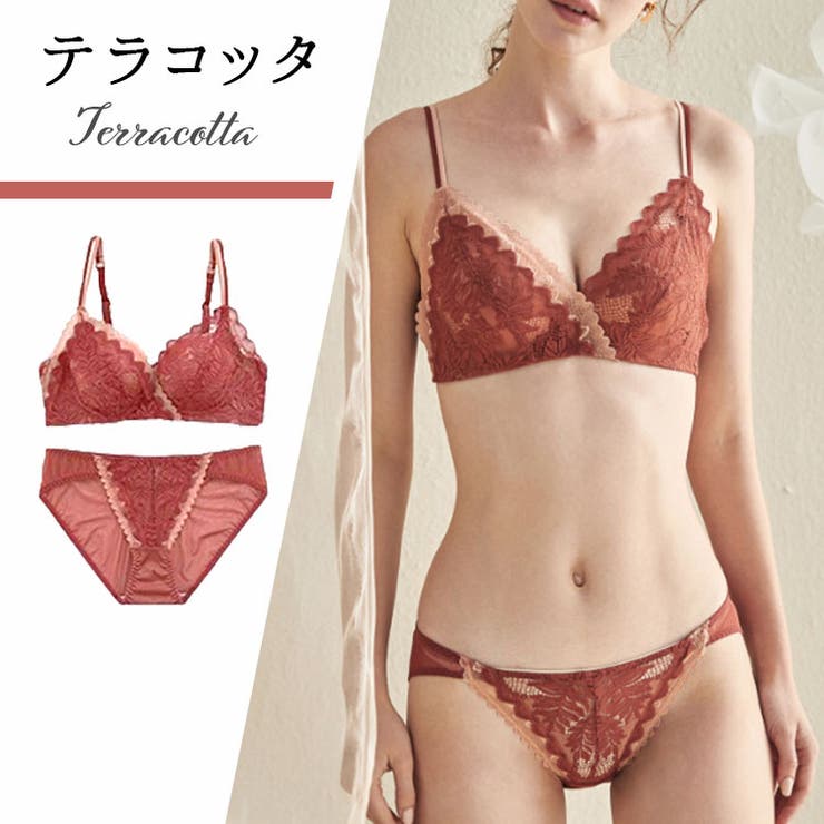 B&S】ヴィラージュ ボタニーク ブラ＆ショーツ【ブラ＆ショーツSET