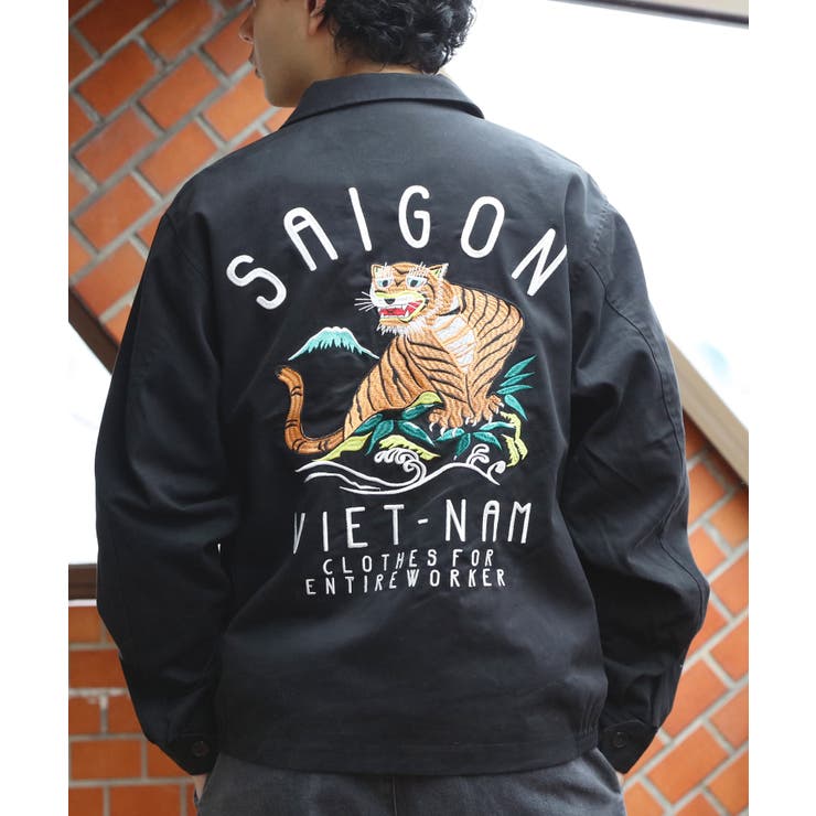 ベトジャン スーベニアジャケット メンズ ブルゾン ストリート [品番