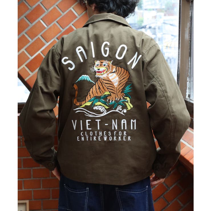 ベトジャン スーベニアジャケット メンズ ブルゾン ストリート [品番