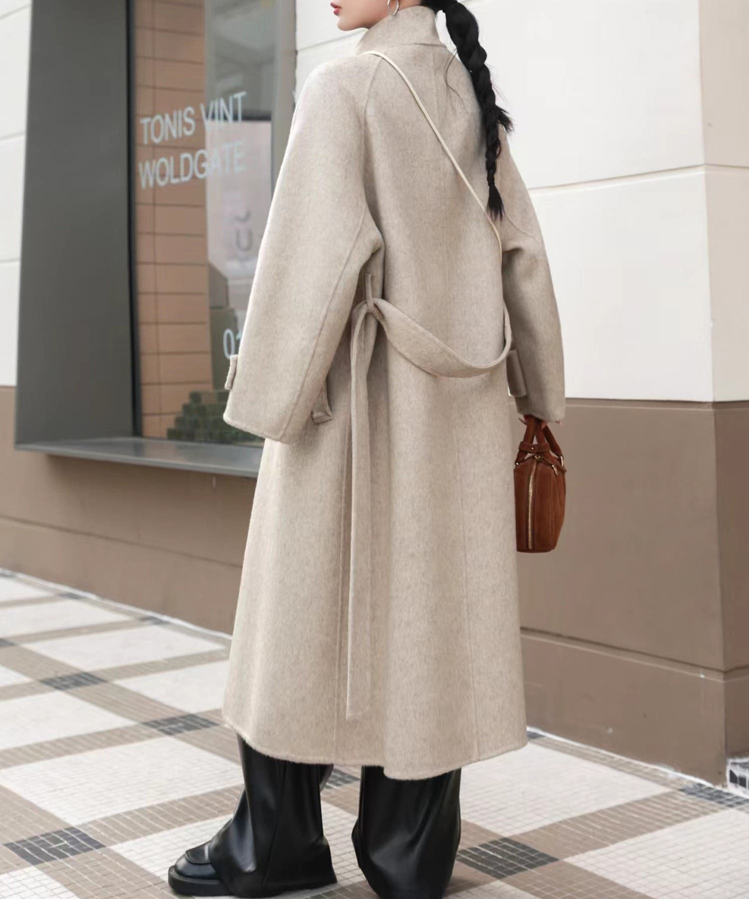 ミニバッグセット ウールラップコート【AW】[品番：XT000011683