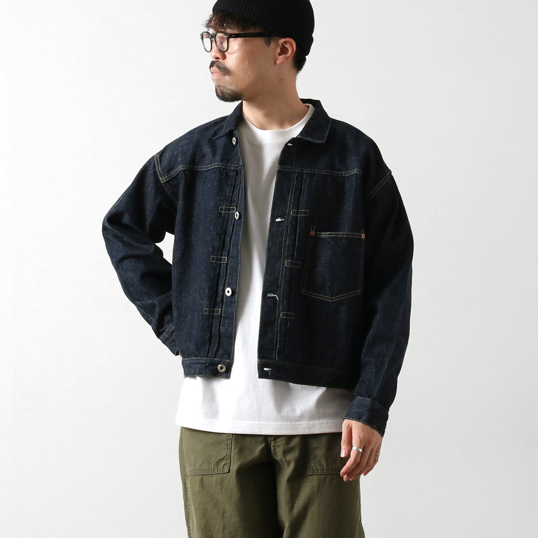 REMI RELIEF（レミレリーフ） 12ozデニム 大戦モデルGジャン ワン