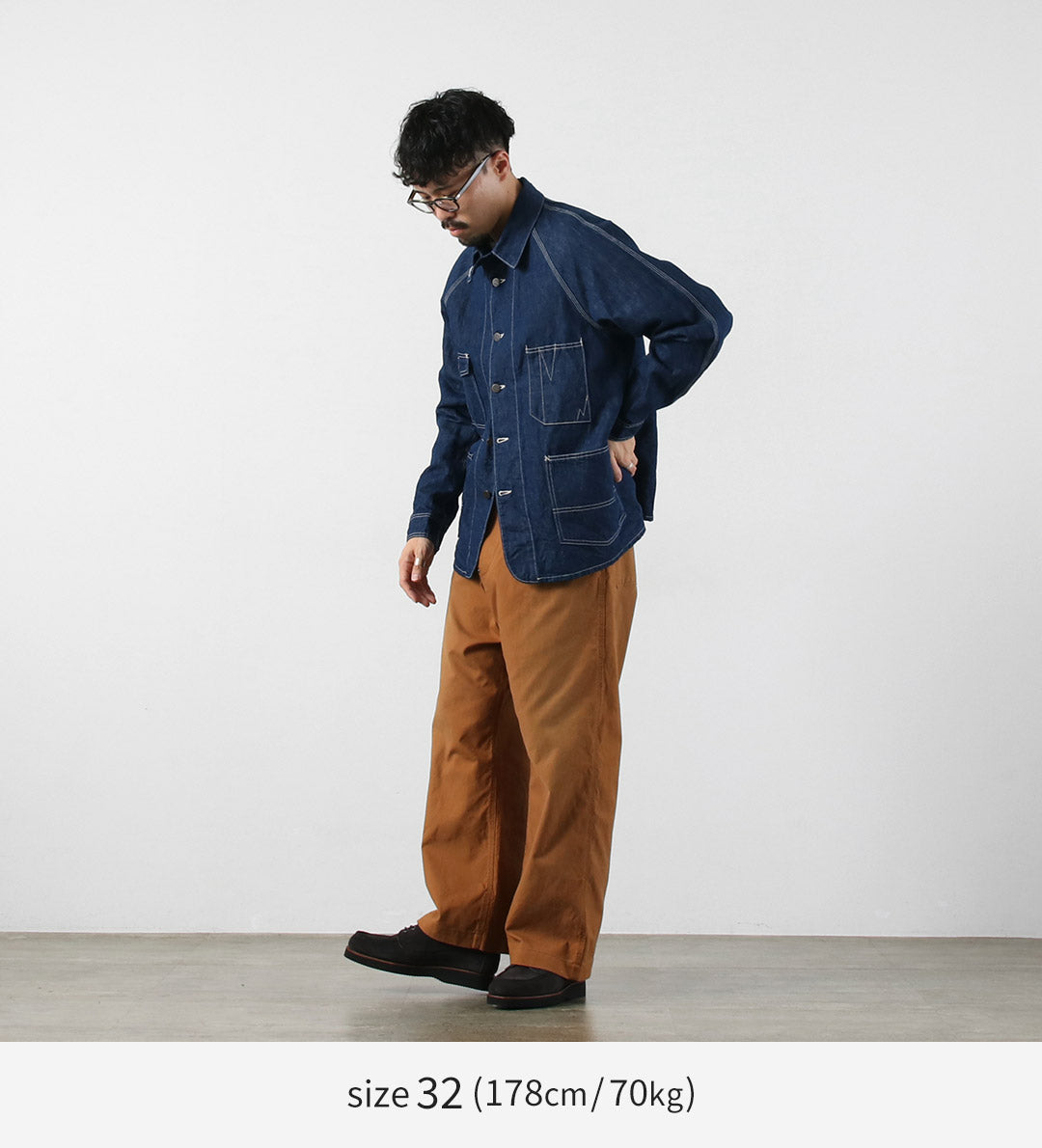 ORDINARY FITS（オーディナリーフィッツ） ベルパンツ / メンズ ワイド