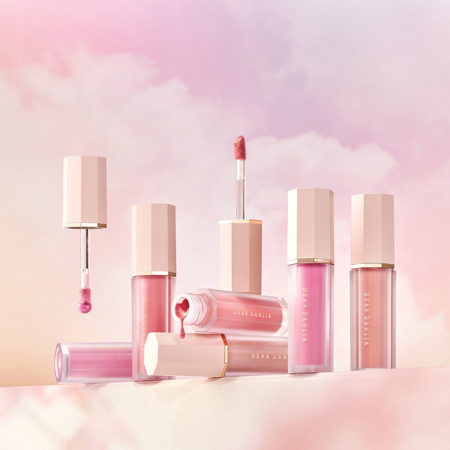 MINI)ペタルドロップリキッドブラッシャーデュオセット – Dear Dahlia JP