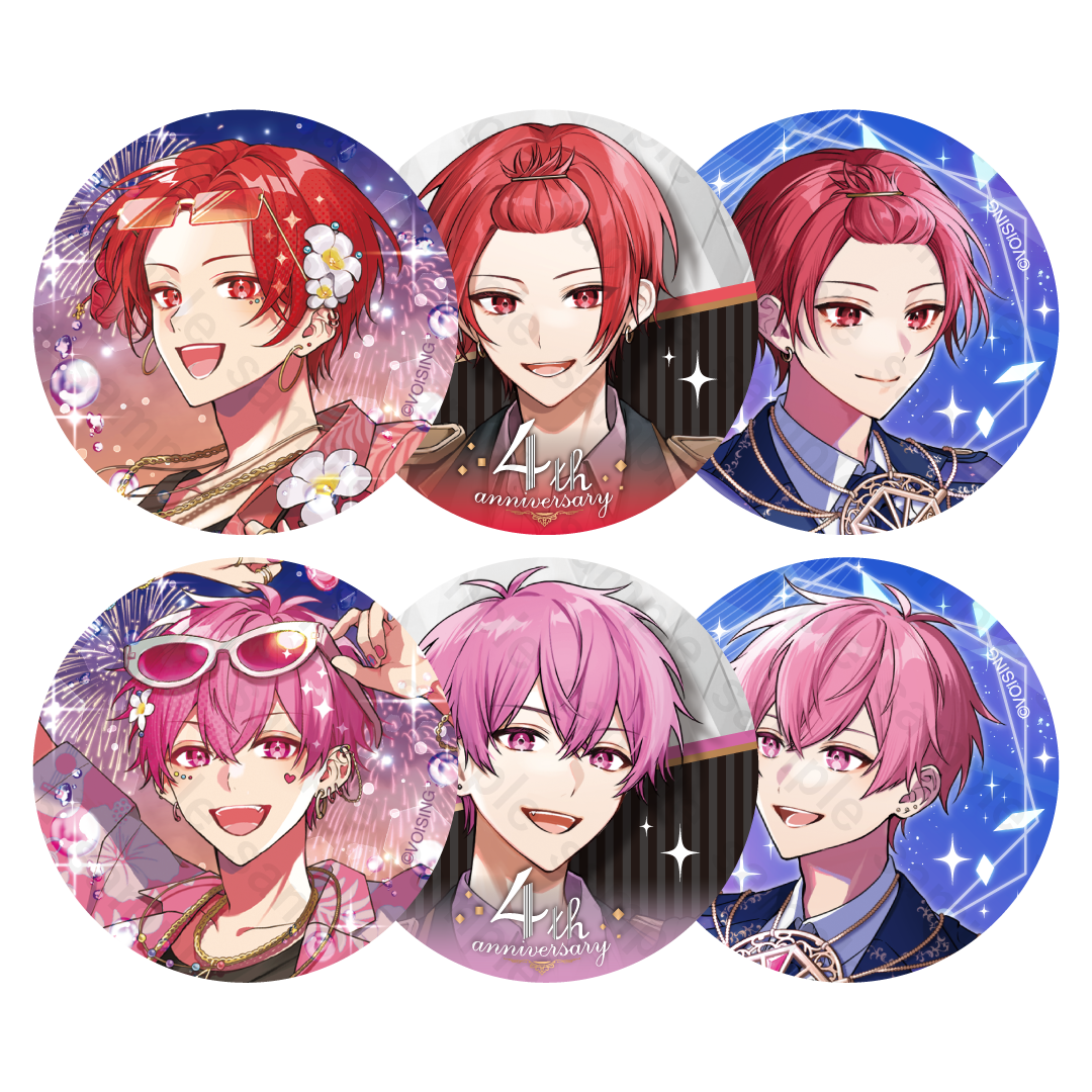ないこ 活動4周年記念 缶バッジ - いれいすとあ【公式グッズショップ】