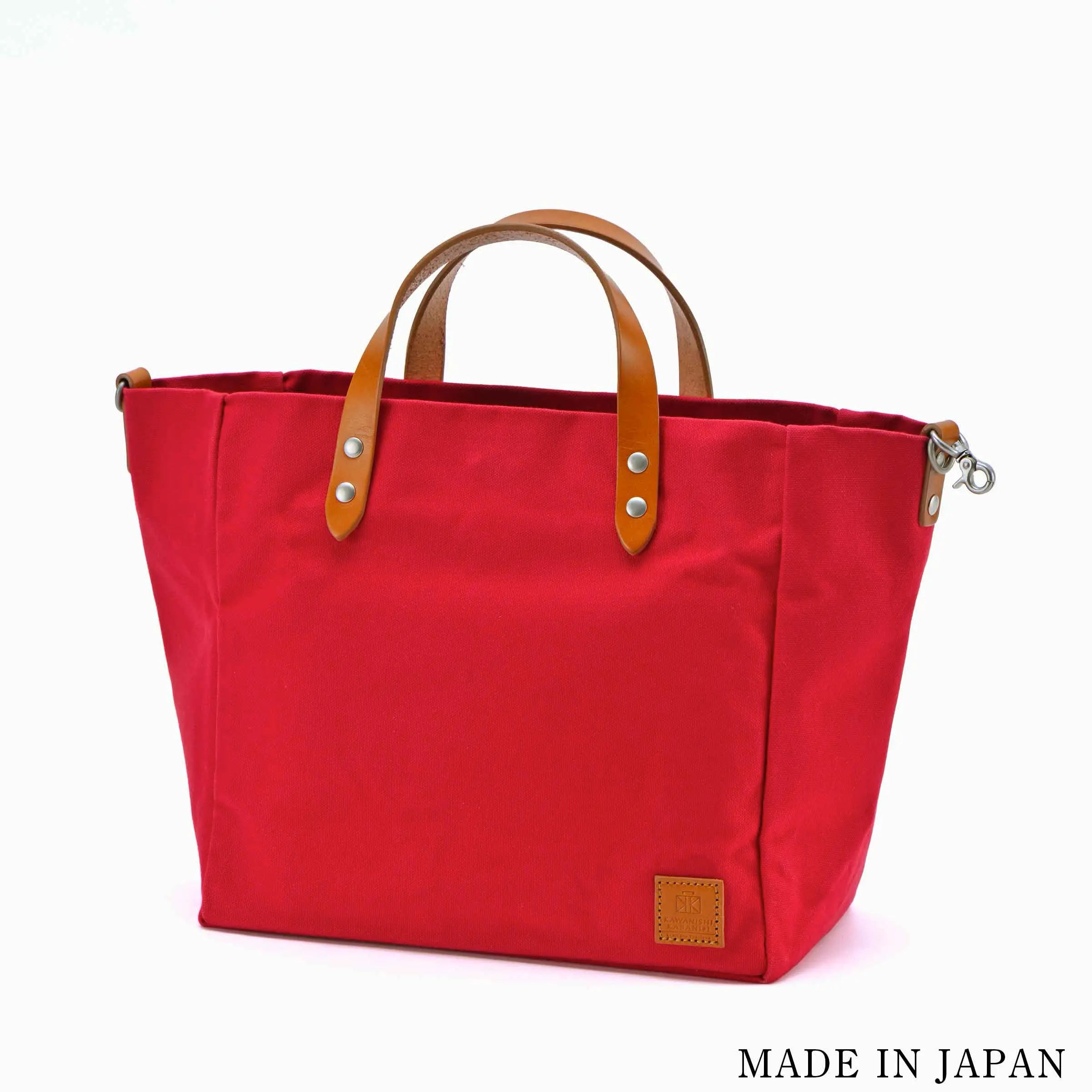 大人帆布×セトウチレザー製 軽くて便利なトートバッグ【abb［アベベ