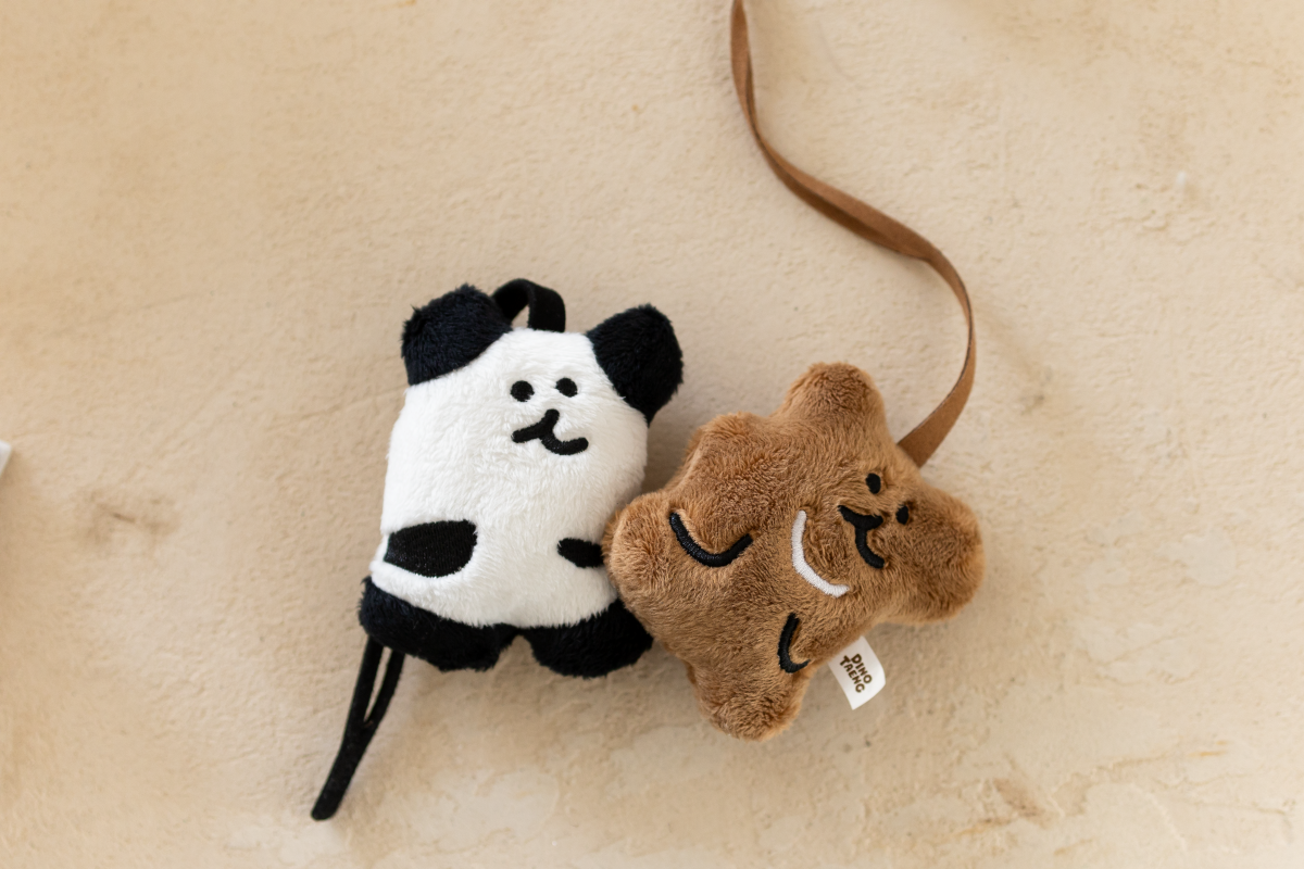 DINOTAENG ぬいぐるみタグ パンダ(in the Woods) ボボ – LINE FRIENDS