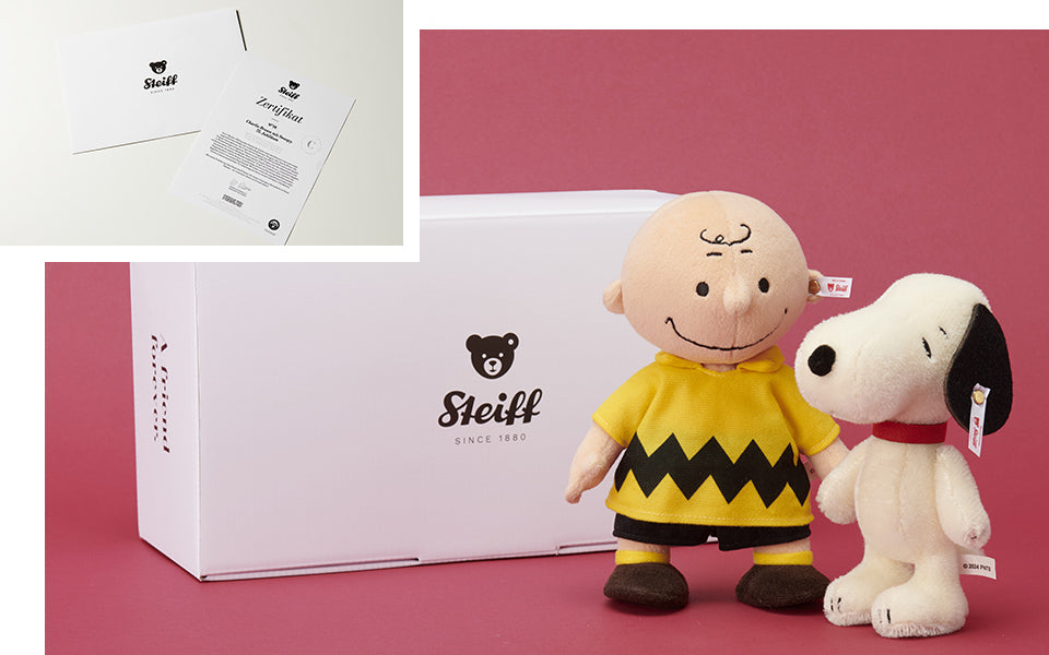 超美品✨シュタイフ✨1998年SNOOPY CREAM26✨証明書・お箱あり✨