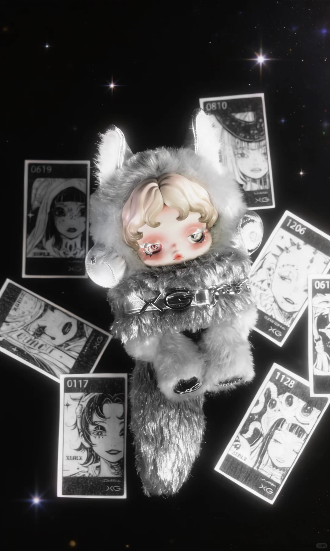 SKULLPANDA XG Plush Doll Pendant Japan Exclusive – WHOOPEA