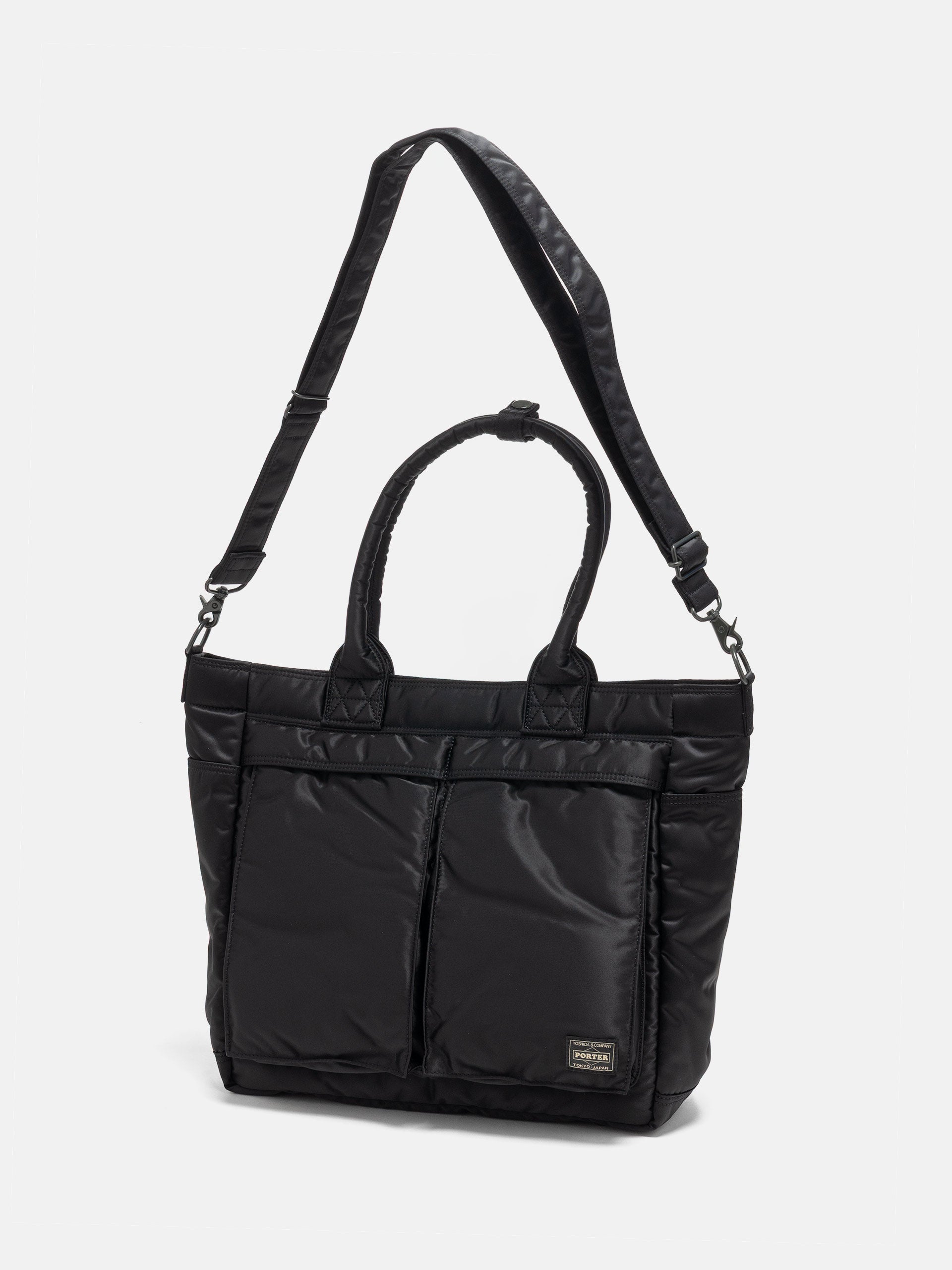 PORTER TANKER Tote Bag (L) Iron Blue | HAVEN
