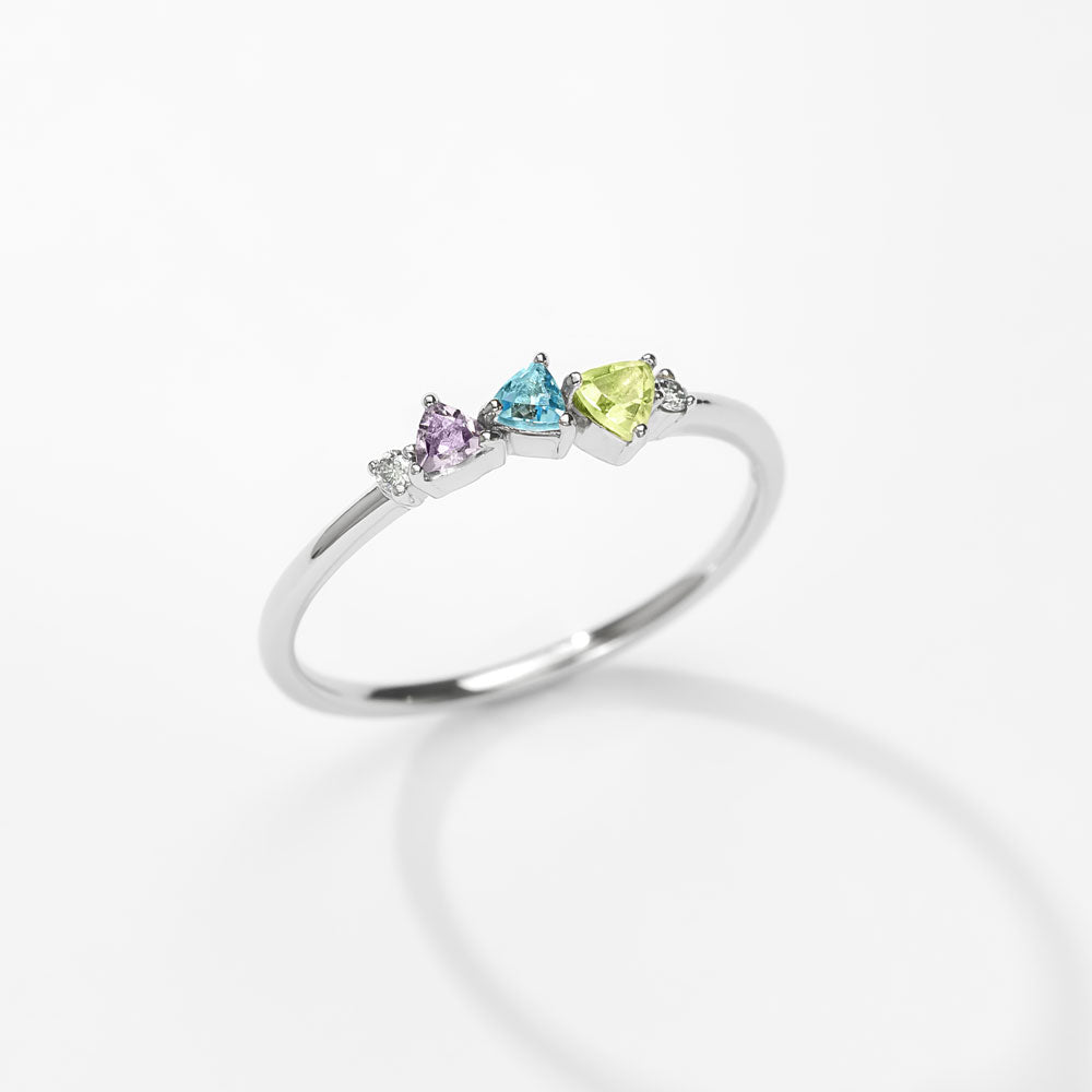 Pt900 カラーストーンリング ｜96-2238 – L&Co.