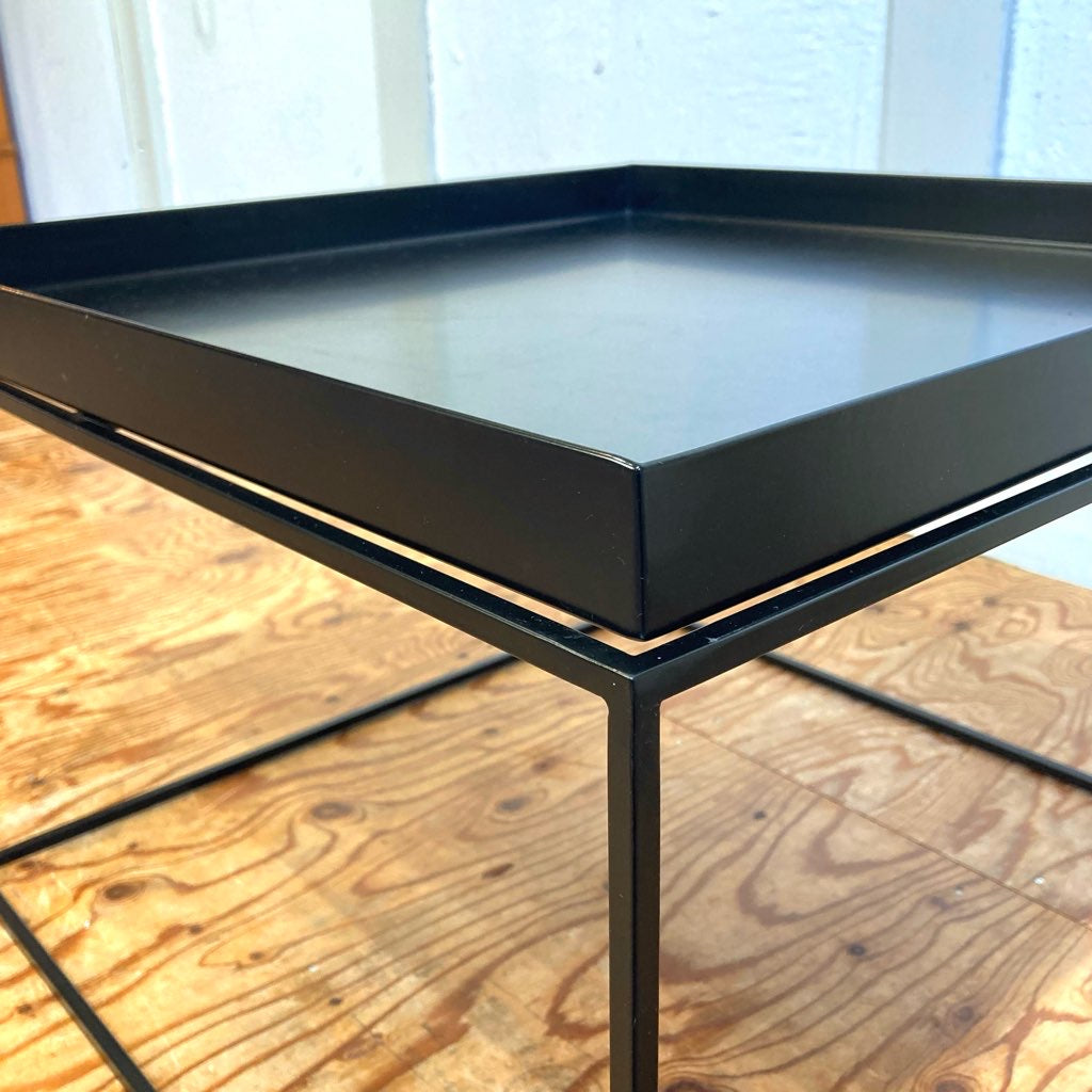 ヘイ / HAY トレイテーブル スクエア ブラック 中古 四角 黒 60
