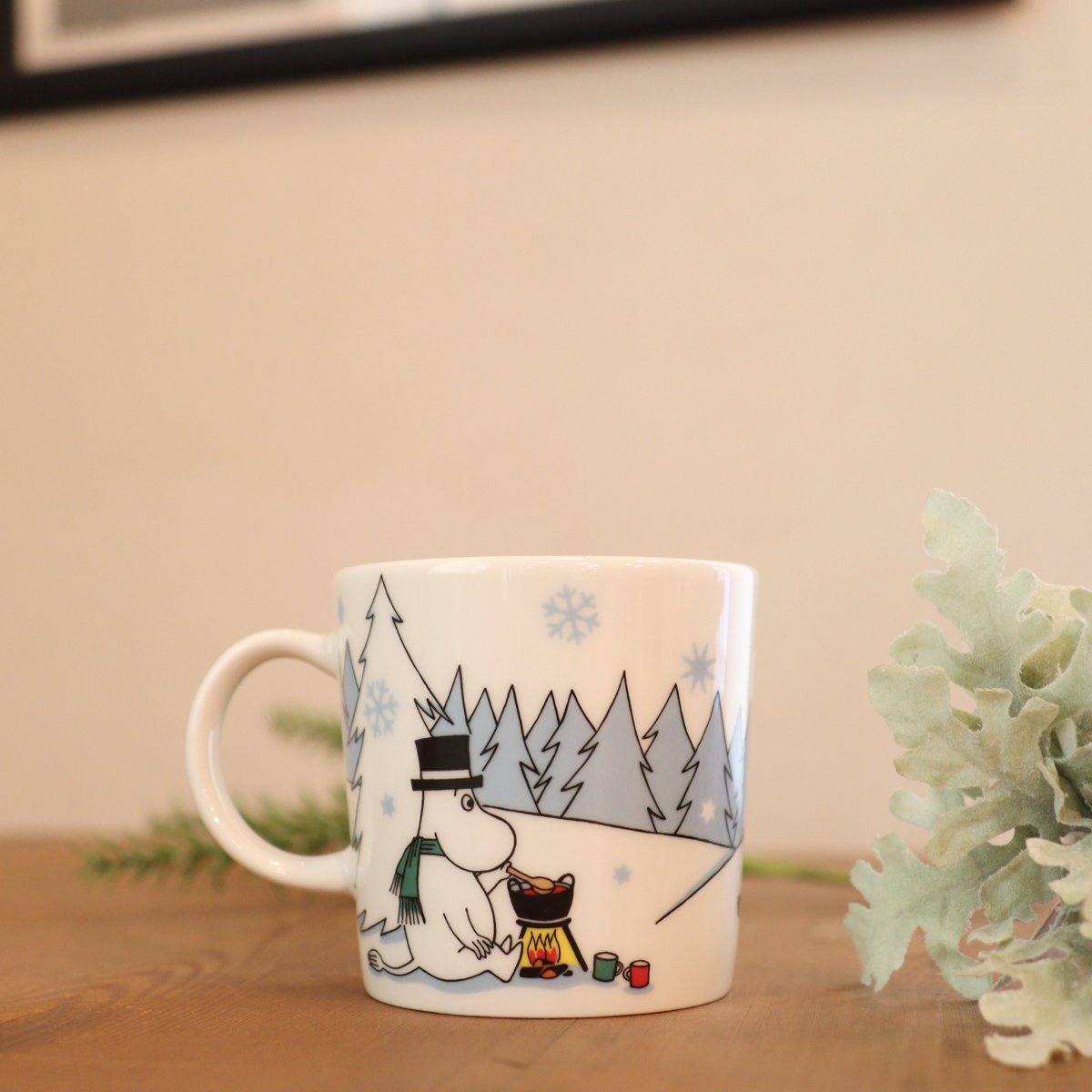 アラビア / ARABIA ムーミン 森のクリスマスツリー マグカップ 旧ロゴ