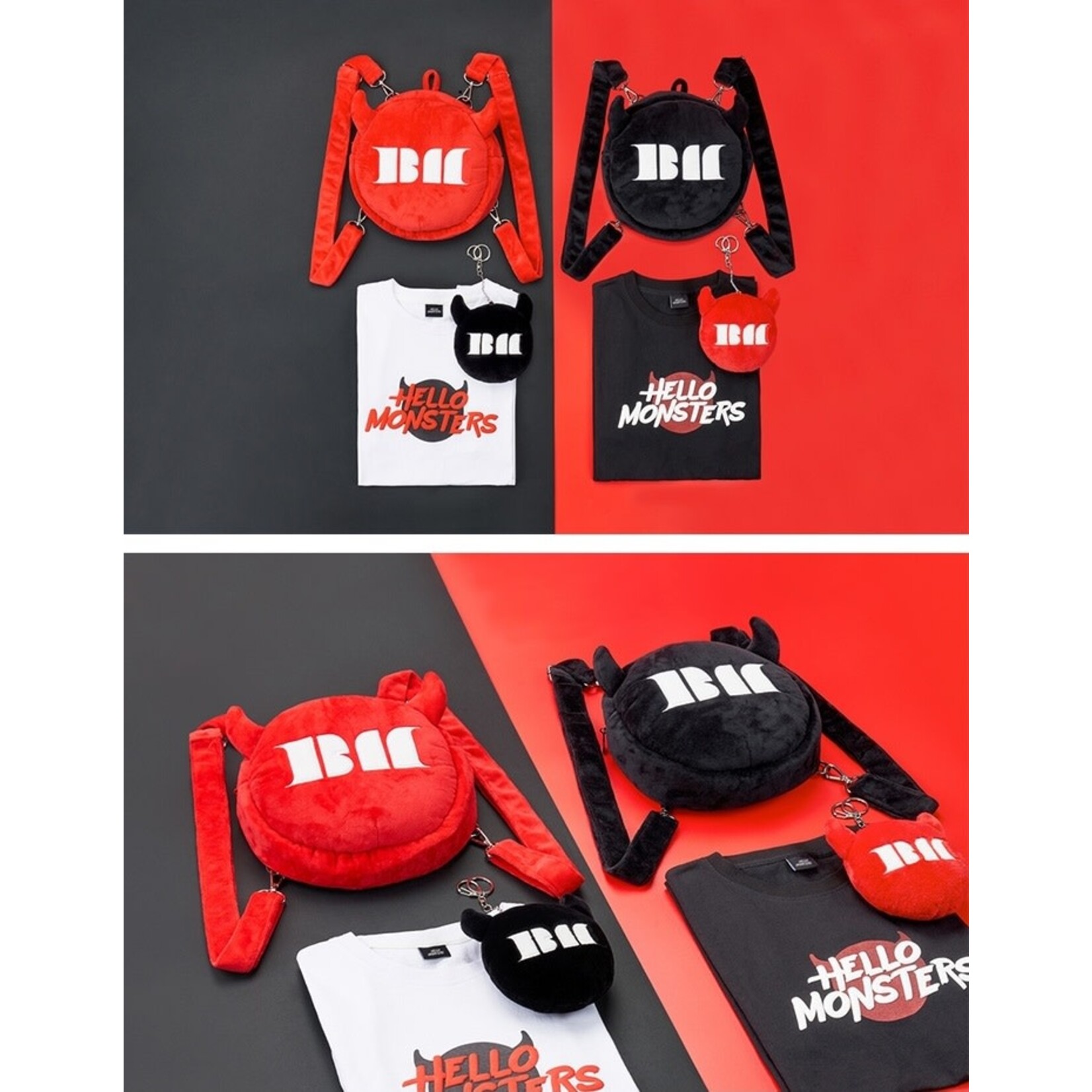 BABYMONSTER - [HELLOMONSTERS] BABYMONSTER HORN PLUSH BACKPACK - K-Town