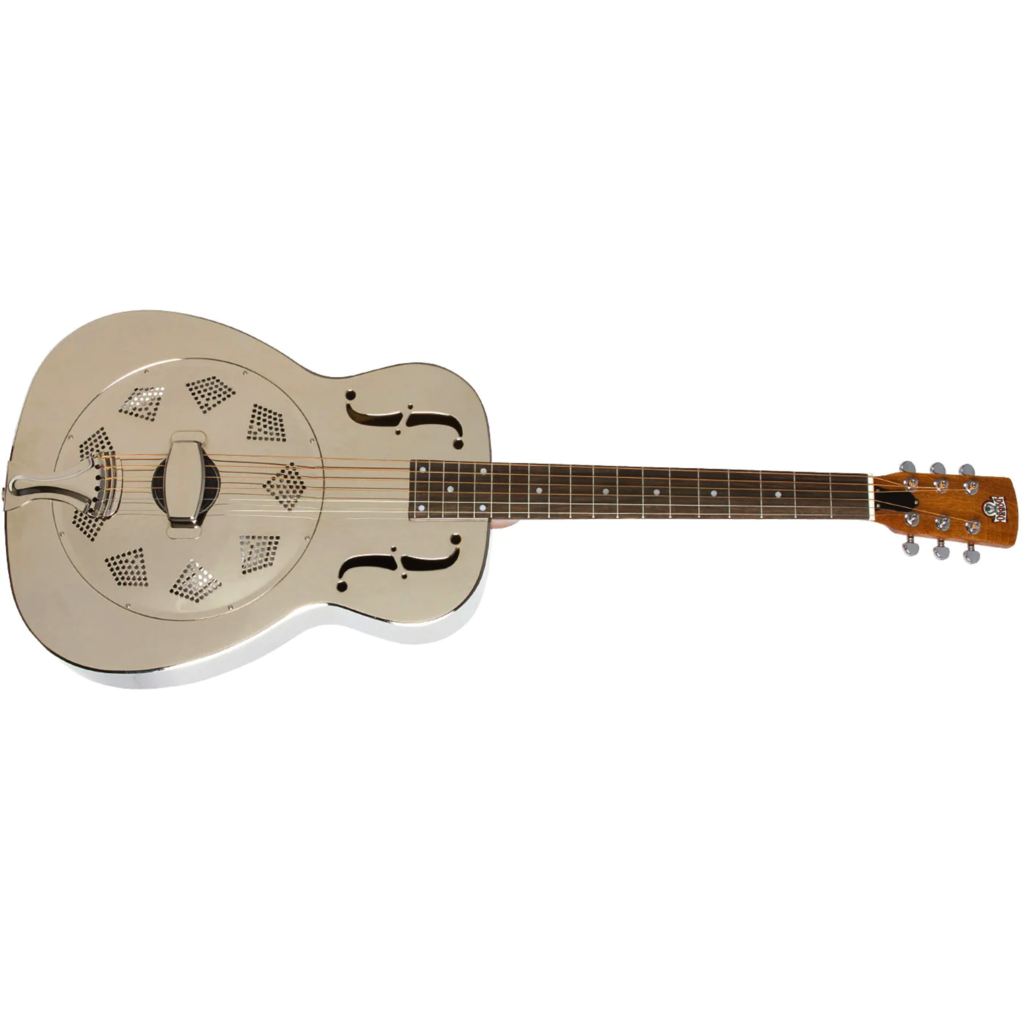 Epiphone Dobro Hound Dog M-14 Acoustic Resonator Guitar, Metal