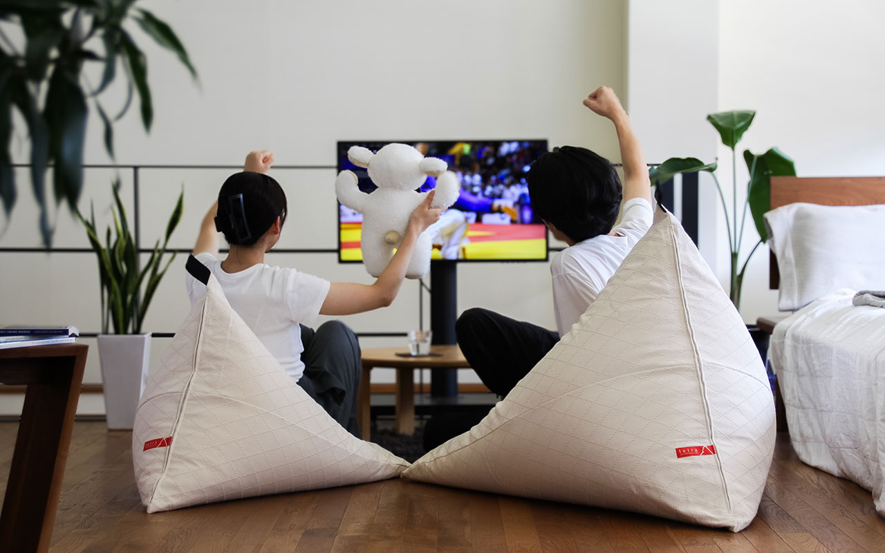 丈夫な柔道衣のテトラ | 上質なビーズクッション ソファ - tetra 大東