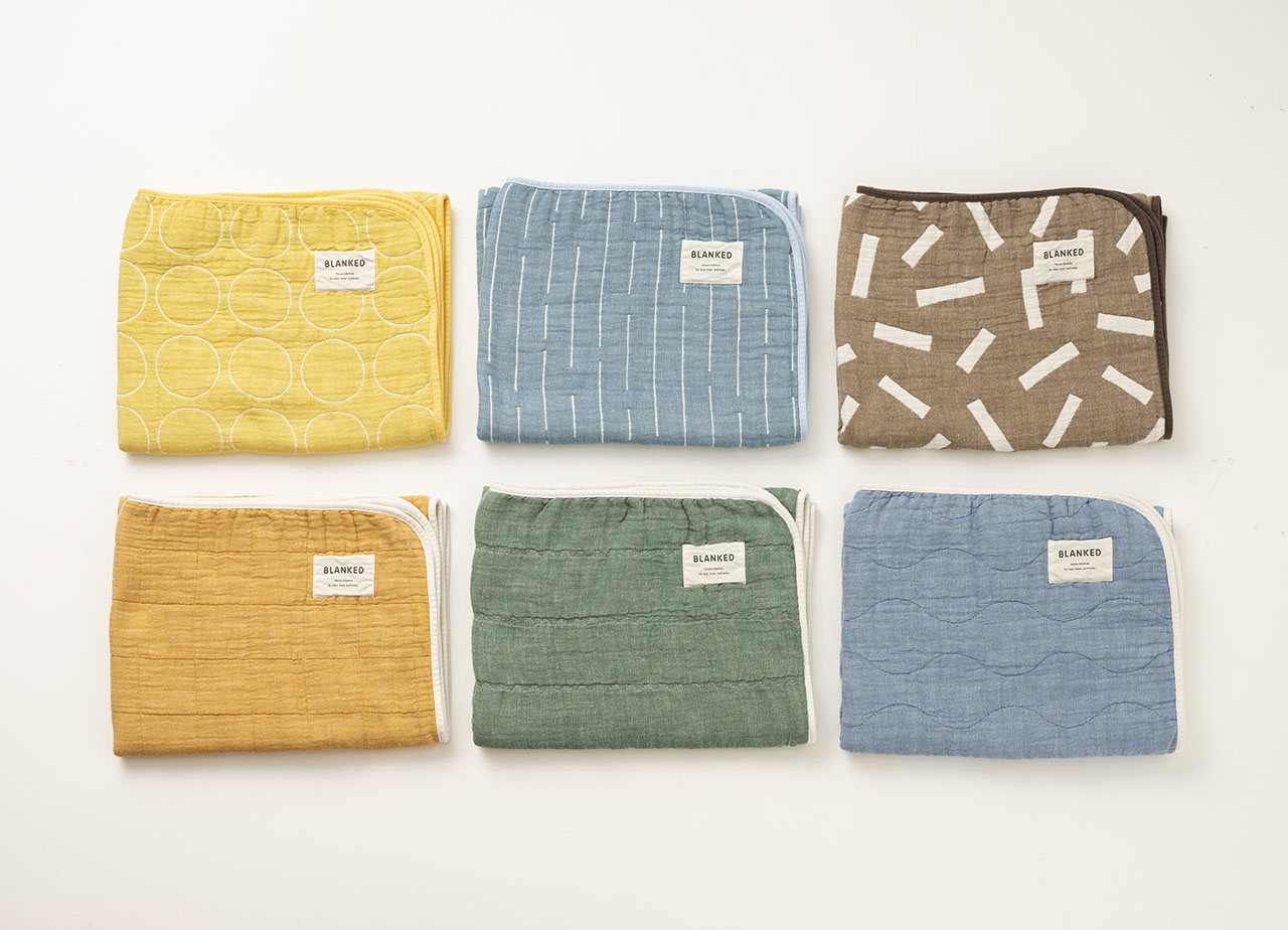 ガーゼのやさしいあたたかさ ガーゼケット -BLANKED-