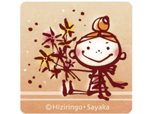 小さいサイズの絵画 「輝きの朝」 (ヒヂリンゴ・聖) | 絵画通販KAWAII