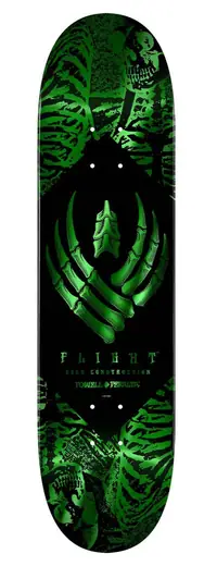 Powell Peralta Skeleton Flight Skateboard Deck | SkatePro