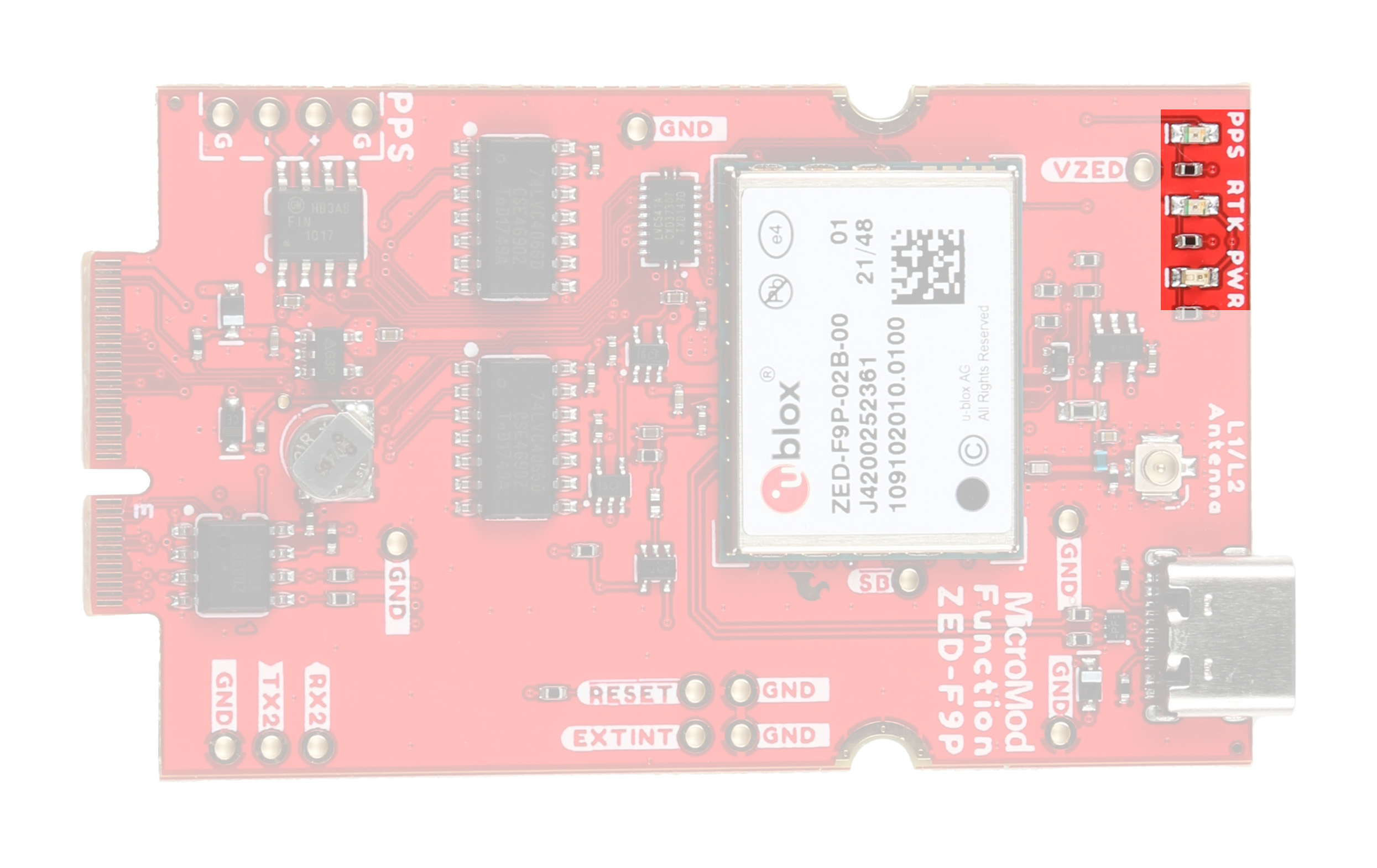 MicroMod GNSS Function Board - ZED-F9P Hookup Guide - SparkFun Learn