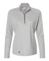 adidas A593 Men's Space Dyed 1/4-Zip Pullover | S&S
